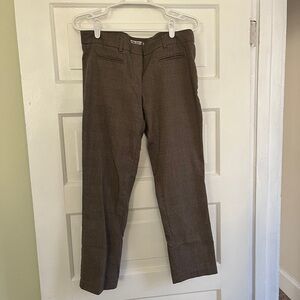 Dalia Collection Women’s Tailored Tan Dress Pants